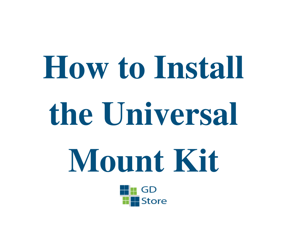 How to Install the Universal Mount Kit | VIDEO